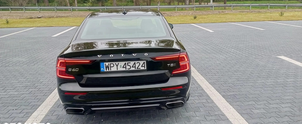 Volvo S60 cena 136000 przebieg: 34000, rok produkcji 2021 z Margonin małe 631